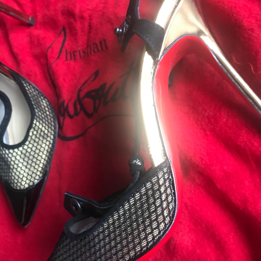 Christian Louboutin Mesh Pump